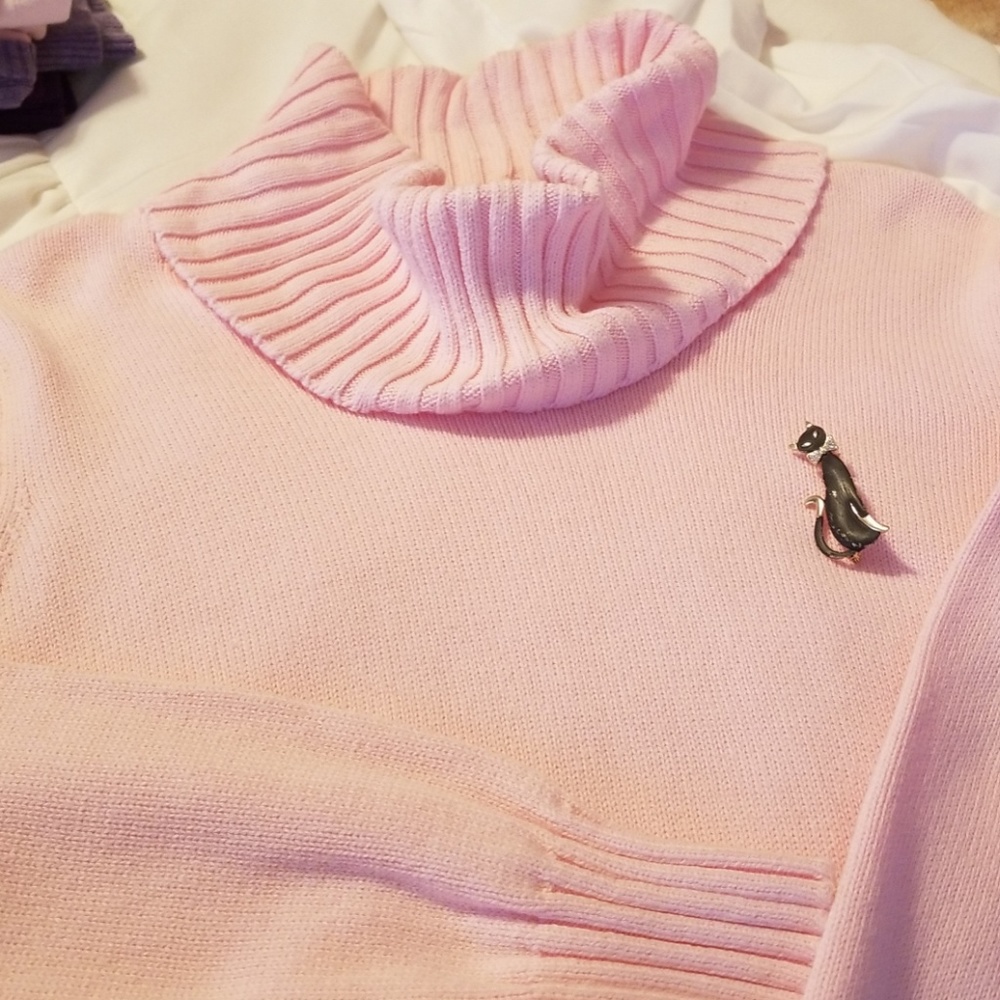 Cowl neck sweater